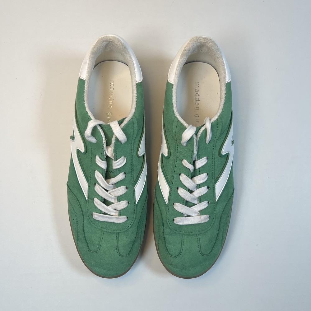 Madden Girl GIIA Green Casual Fashion Sneakers Women's Size 9M - Picture 6 of 12